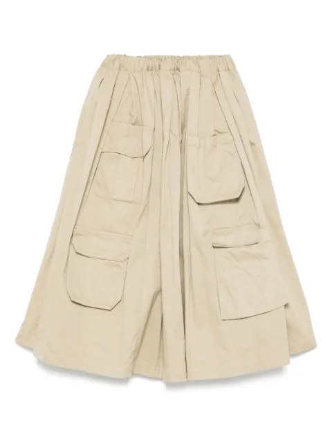 Comme Des Garçons Comme Des Garçons pleated midi skirt