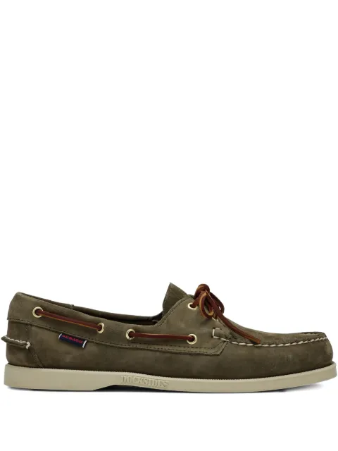 Sebago suede boat shoes