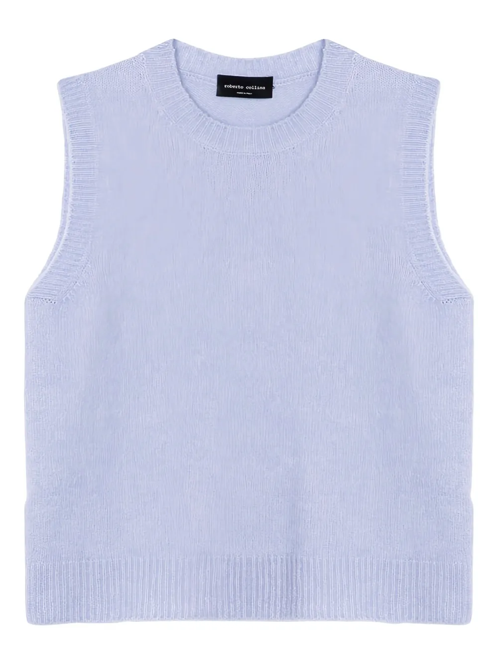 Roberto Collina Top aus Kaschmirgemisch - Blau