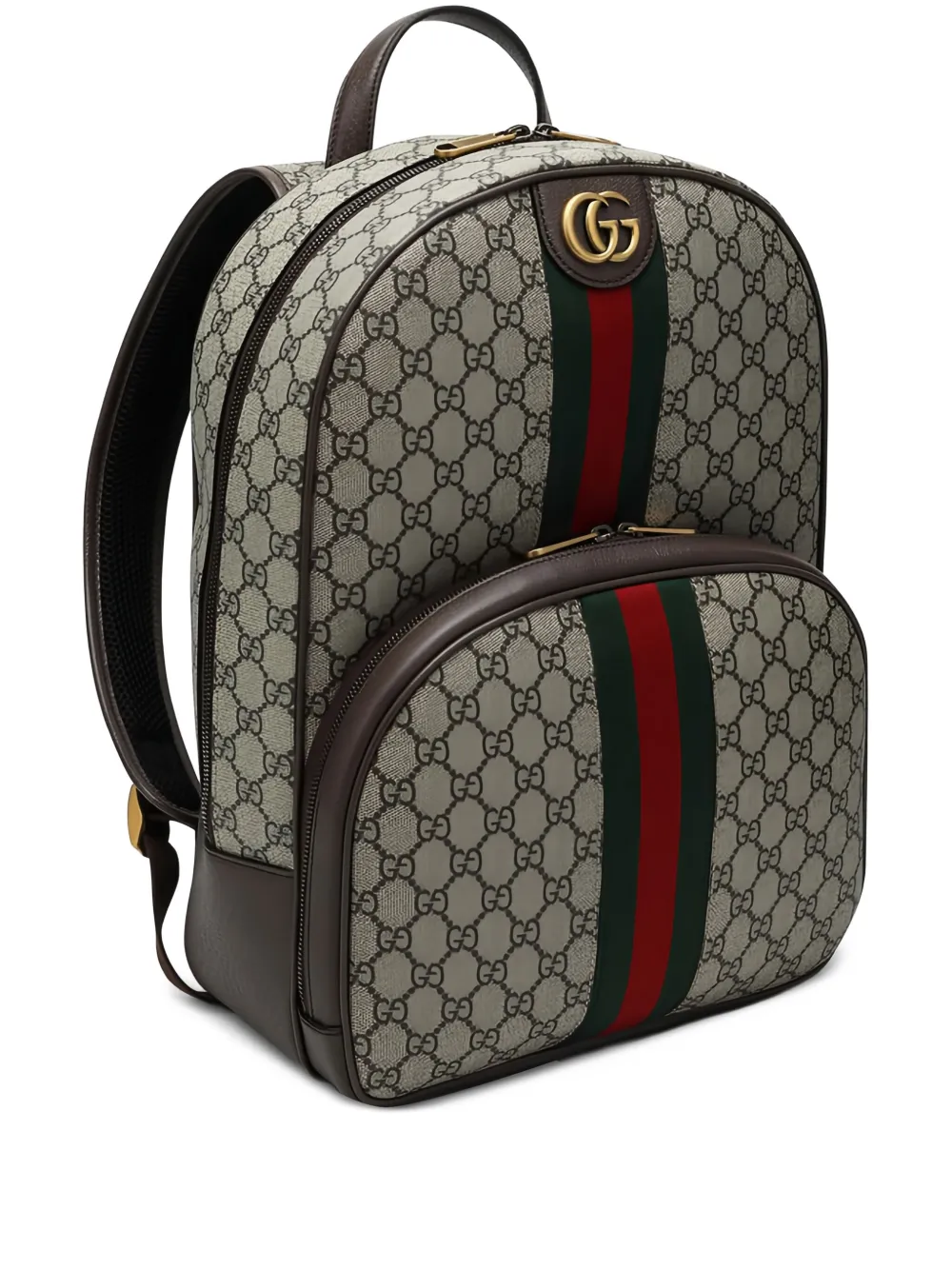 Gucci Medium Ophidia rugzak Beige