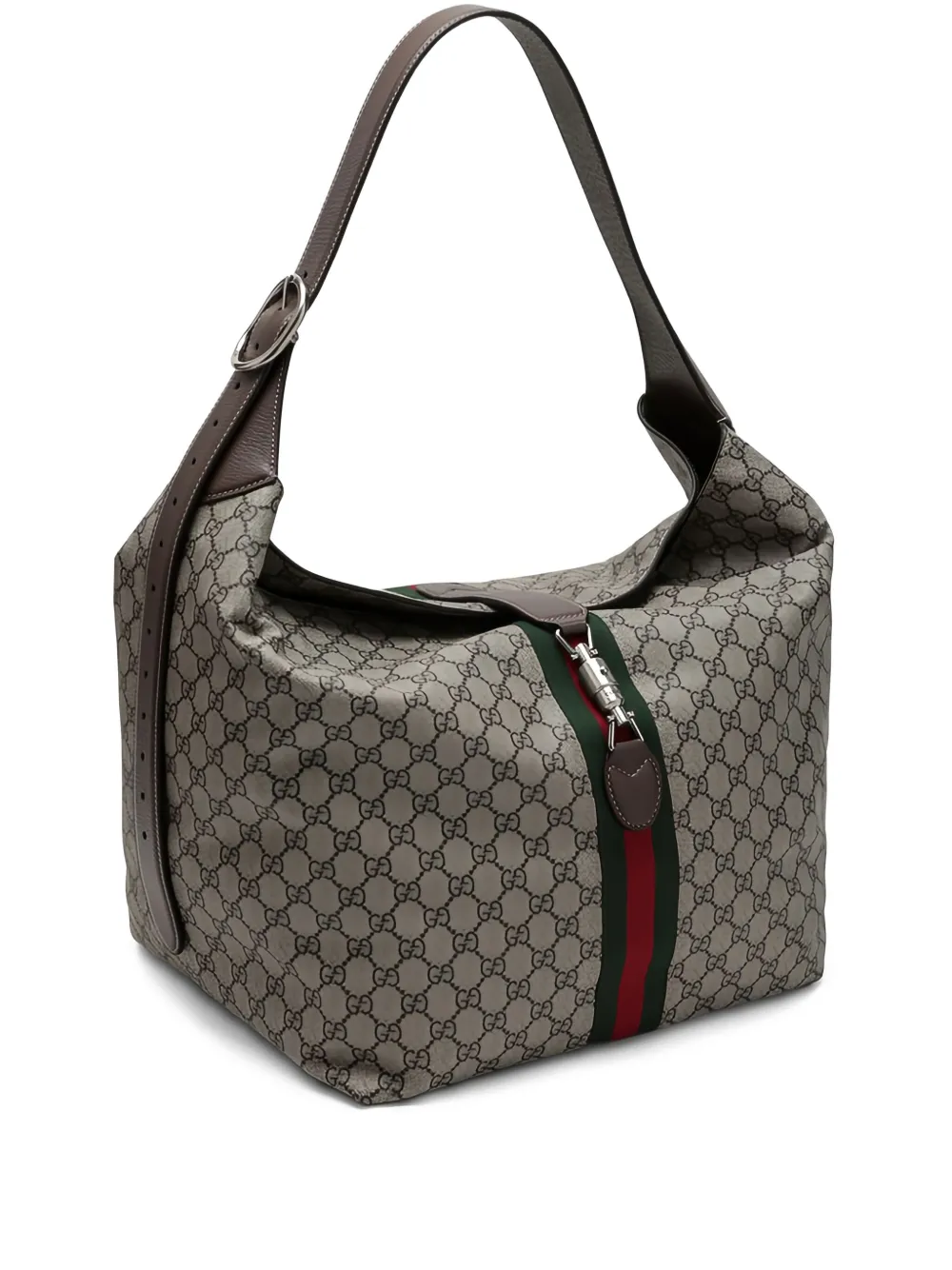 Gucci GG Supreme schoudertas Beige
