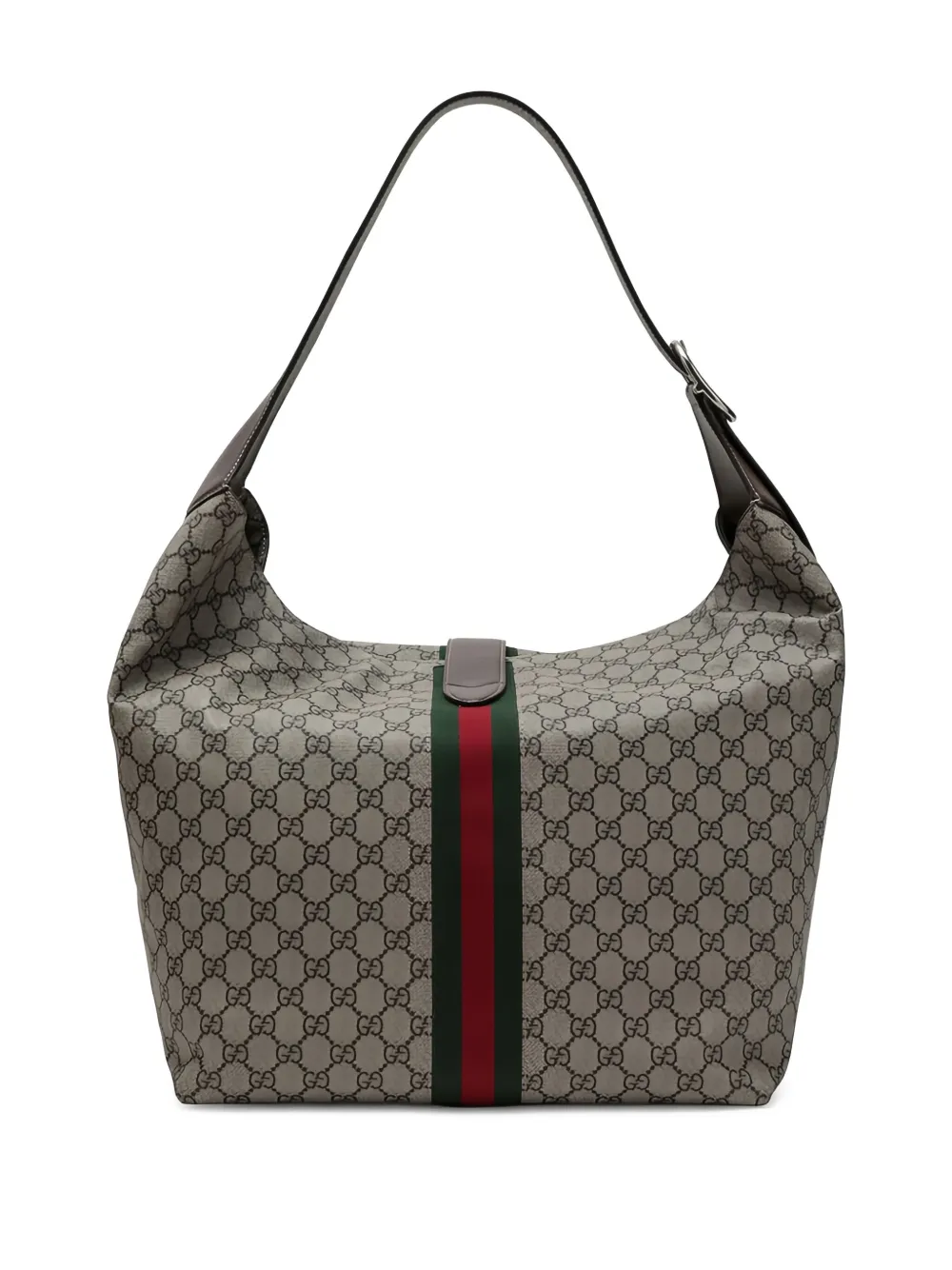 Gucci GG Supreme schoudertas Beige