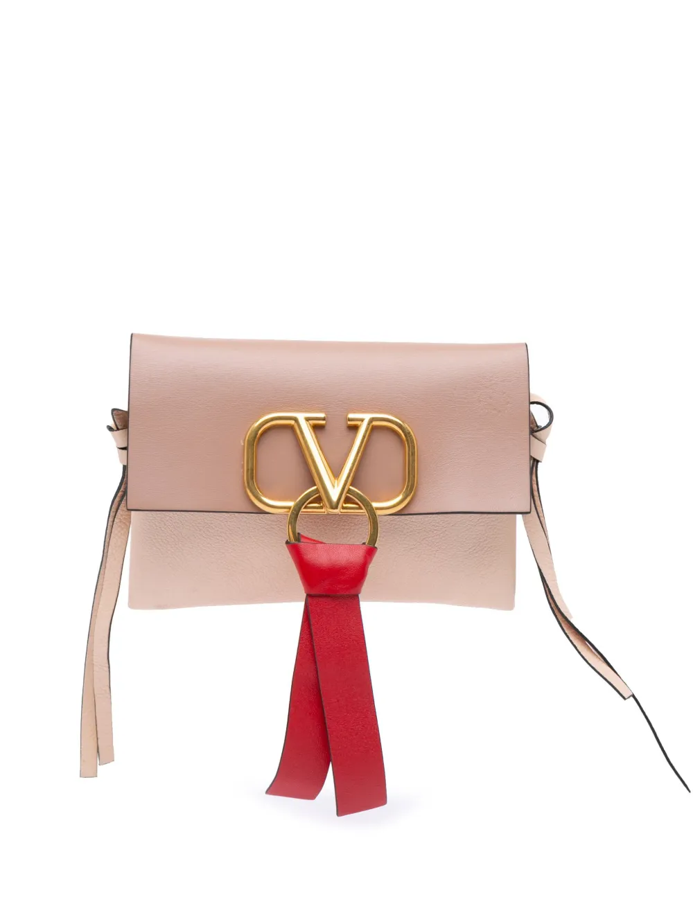 2018-2024 Leather VRing clutch bag