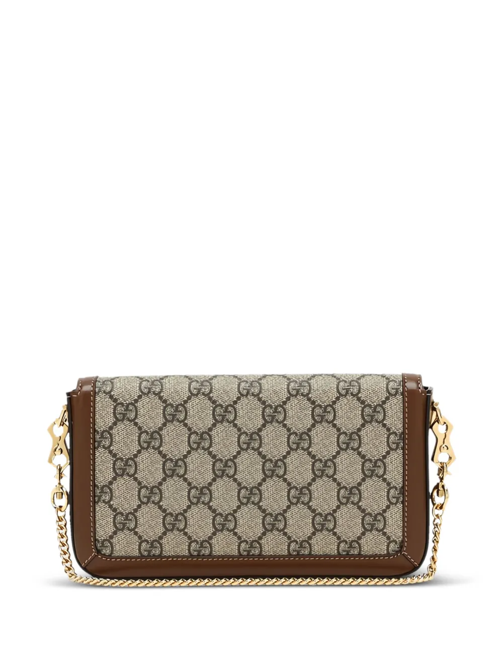 Gucci Horsebit 1955 kleine schoudertas 8563 BEIGE EBONY BROWN