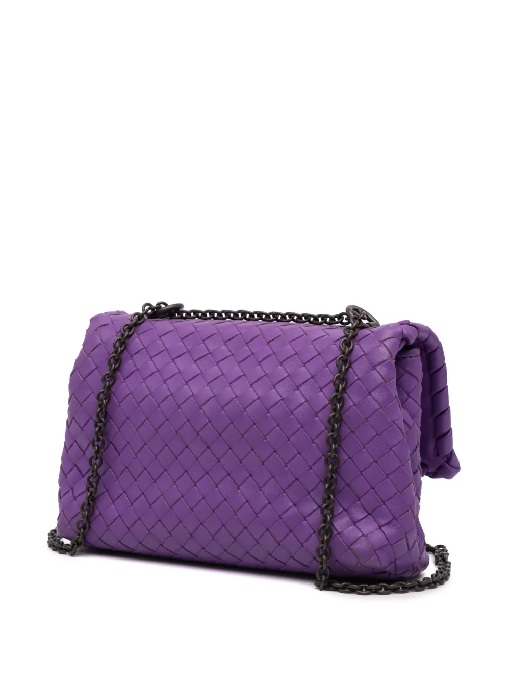Bottega Veneta Pre-Owned 2012-2024 Baby Nappa Intrecciato Olimpia crossbody bag | Pre-Owned | Image 2