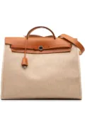 Hermès Pre-Owned 2000 Toile Herbag Zip 39 satchel - Brown