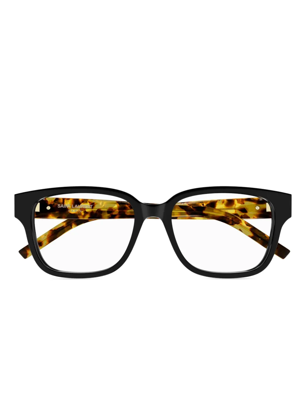 Saint Laurent Eyewear square-frame glasses | Black | Image 1