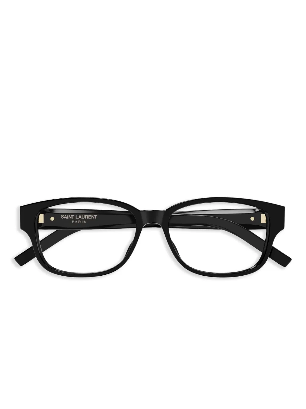 Saint Laurent Eyewear rectangle-frame glasses | Black | Image 1