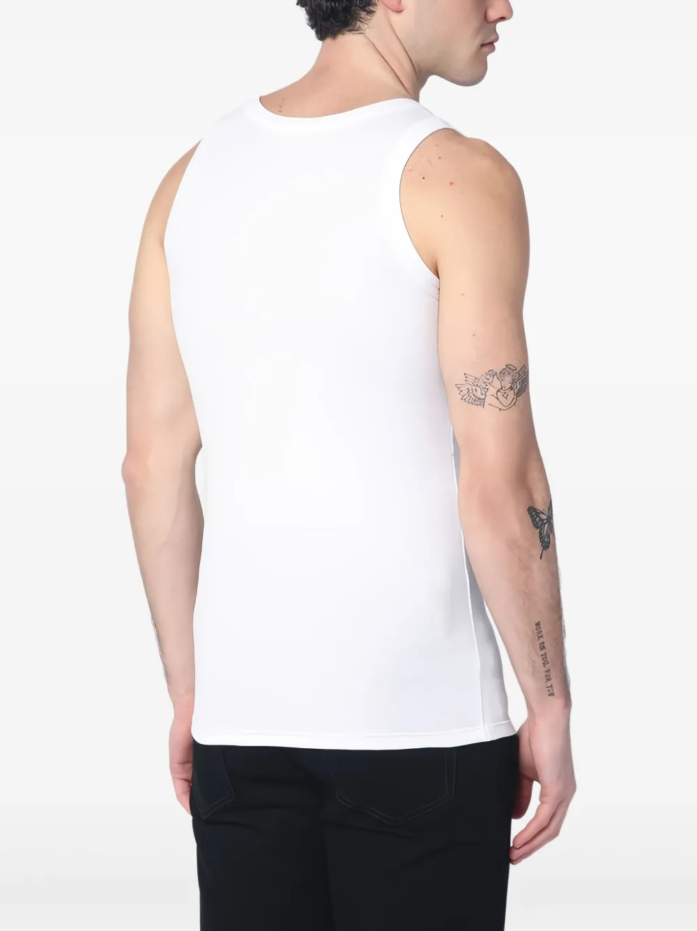 Alexander McQueen Katoenen tanktop Wit