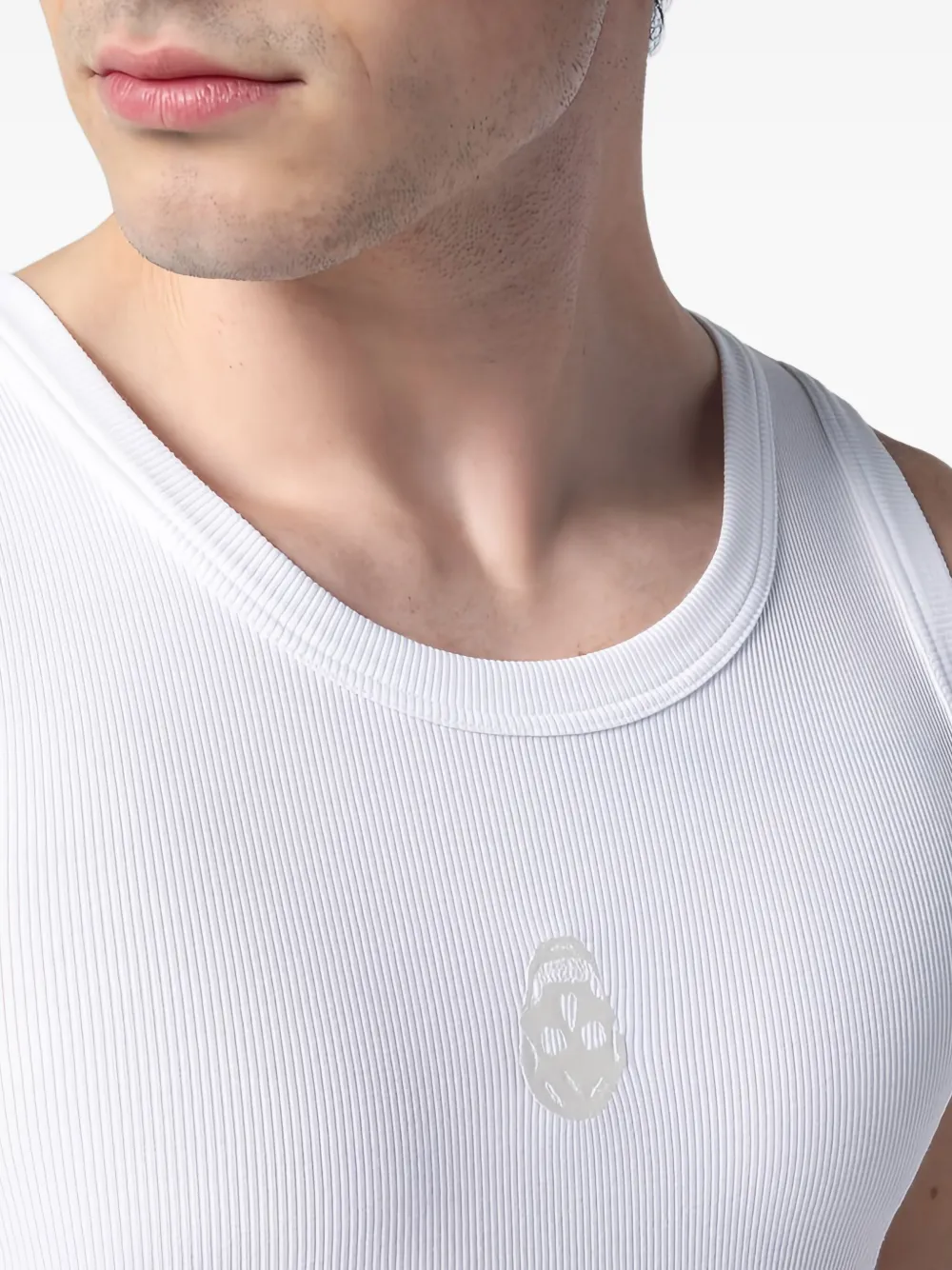 Alexander McQueen Katoenen tanktop Wit