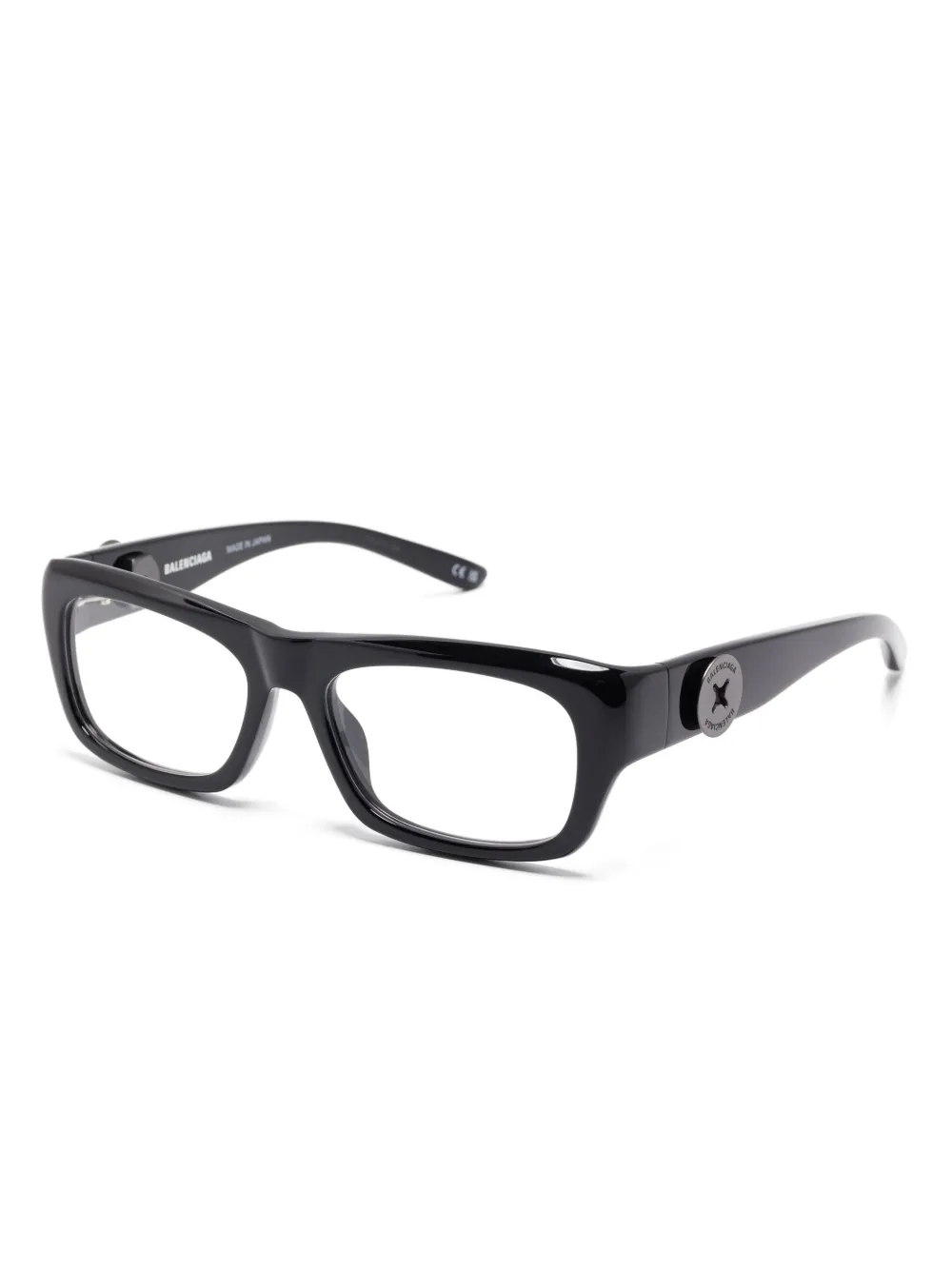 Balenciaga Eyewear lunettes de vue à plaque logo | Homme | Image 2