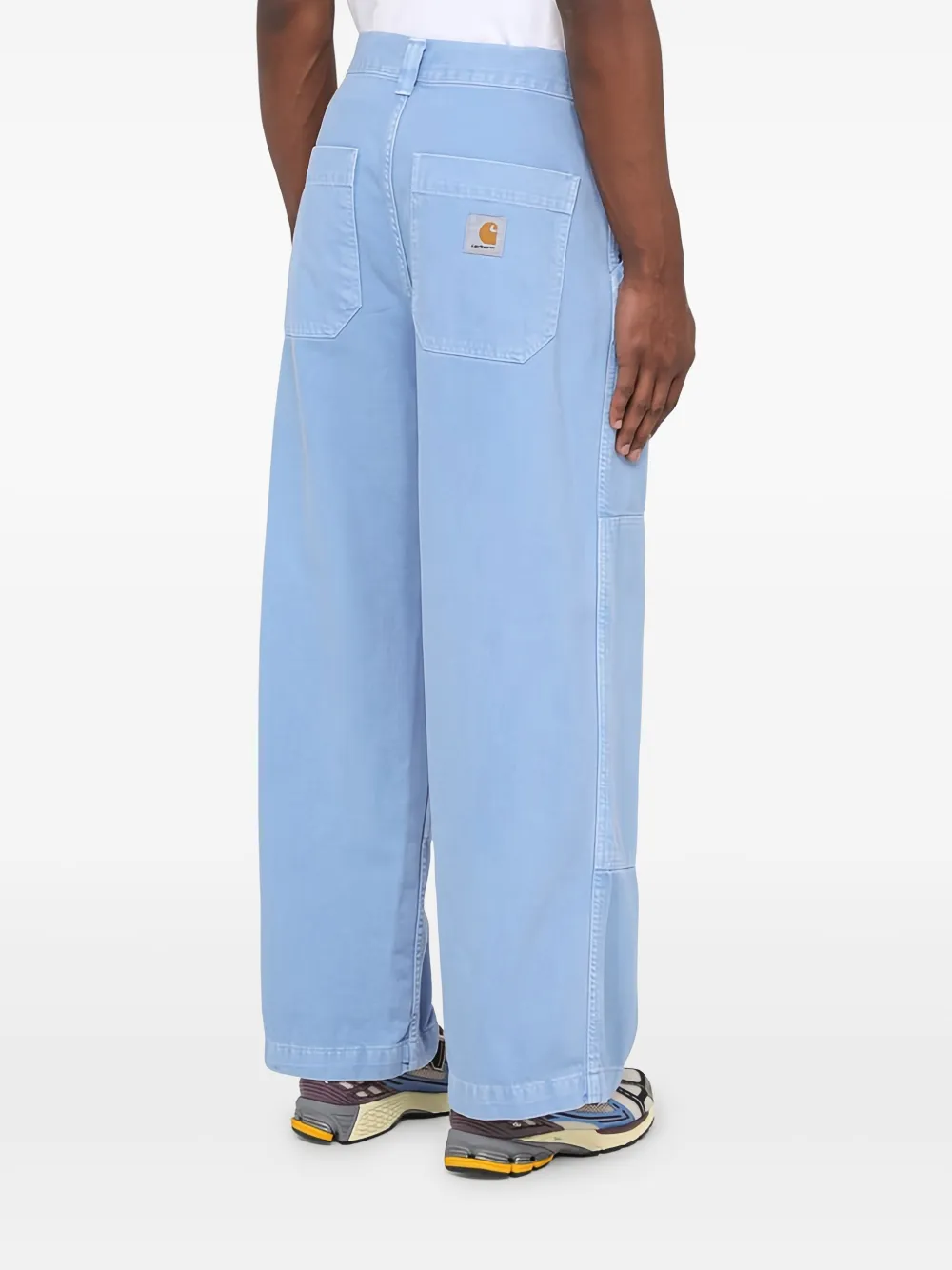 Carhartt WIP Garrison twill broek Blauw