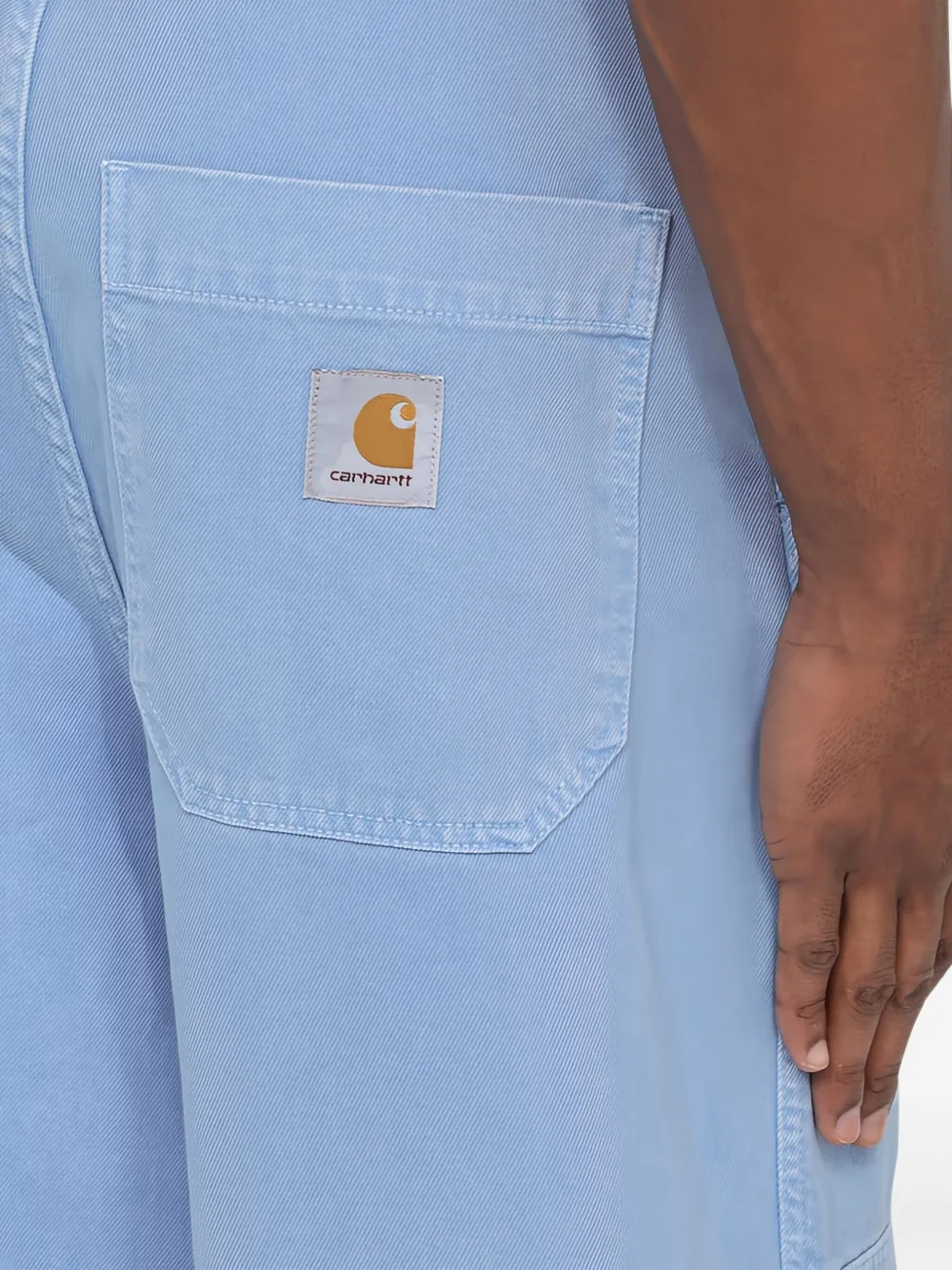 Carhartt WIP Garrison twill broek Blauw
