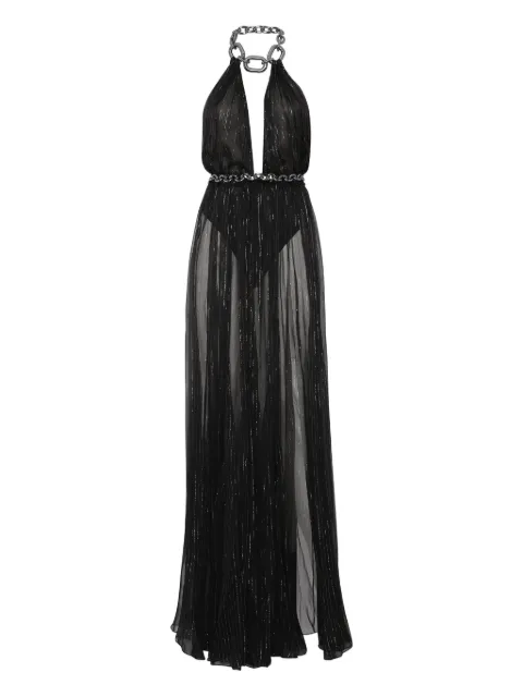 Philipp Plein chain-detail maxi dress