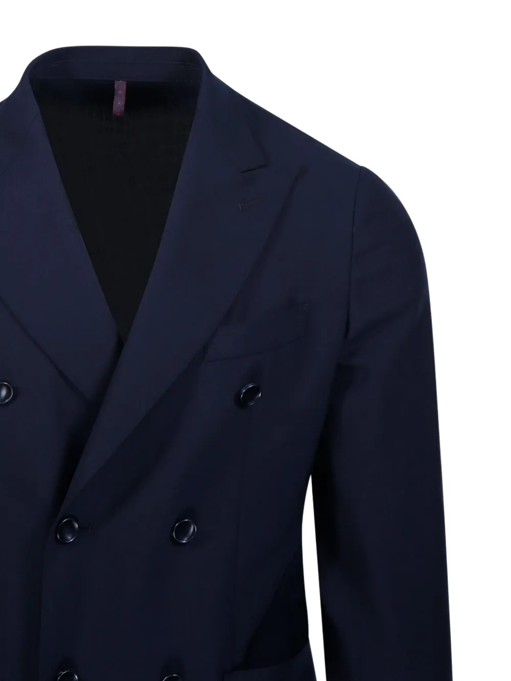 Santaniello Blazer met dubbele rij knopen Blauw