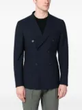 Santaniello double-breasted blazer - Blue
