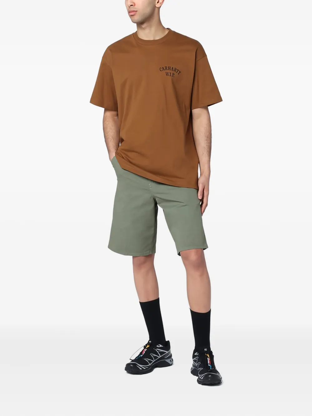 Carhartt WIP Cabinetry T-shirt met grafische print Oranje