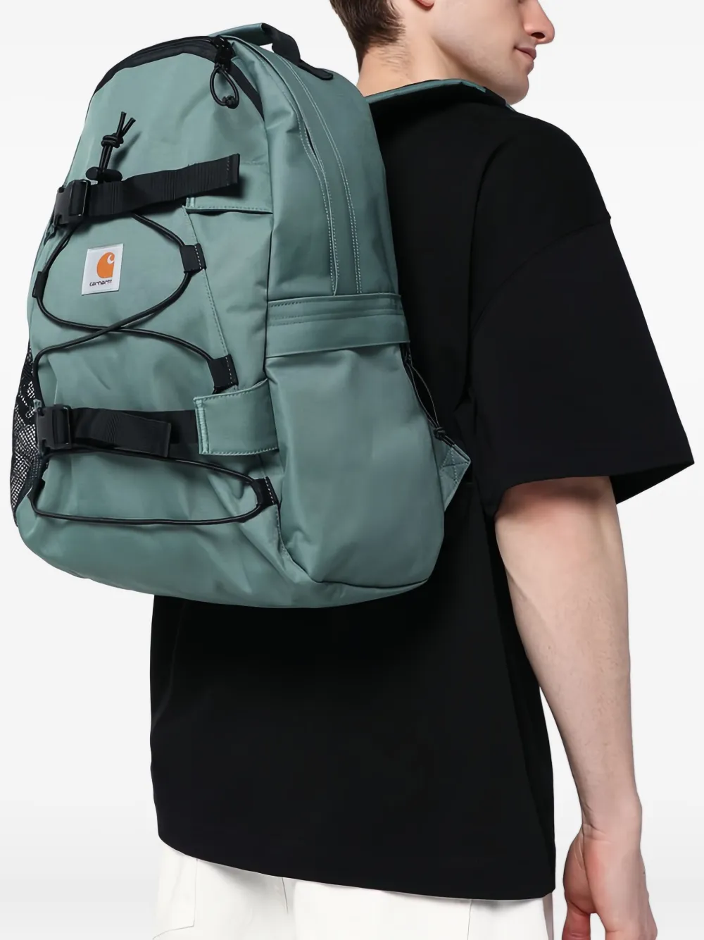 Carhartt WIP Kickflip rugzak met gespband Groen