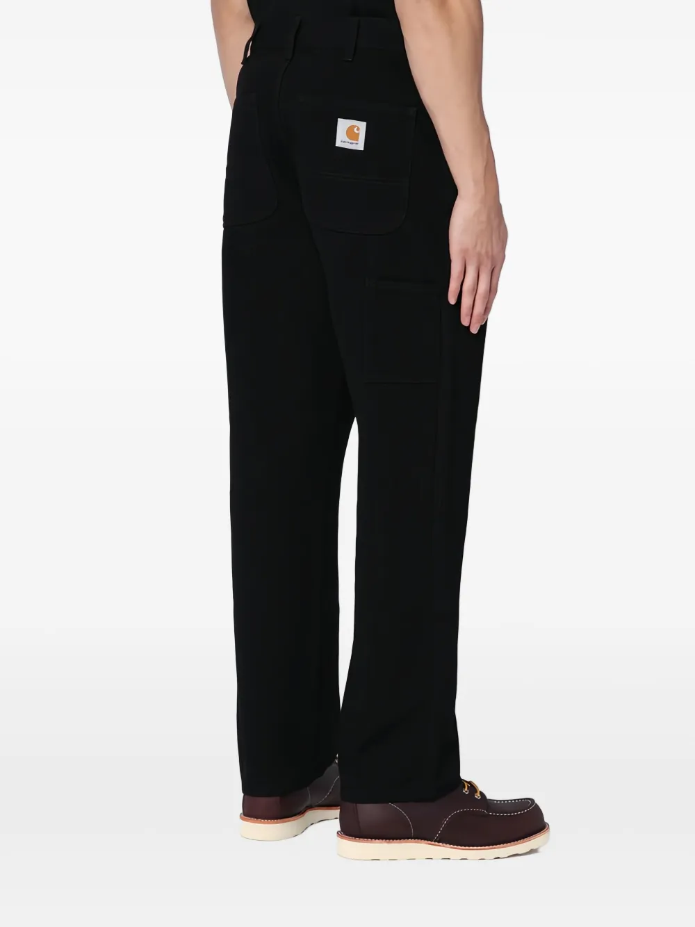 Carhartt WIP Broek met logopatch Zwart