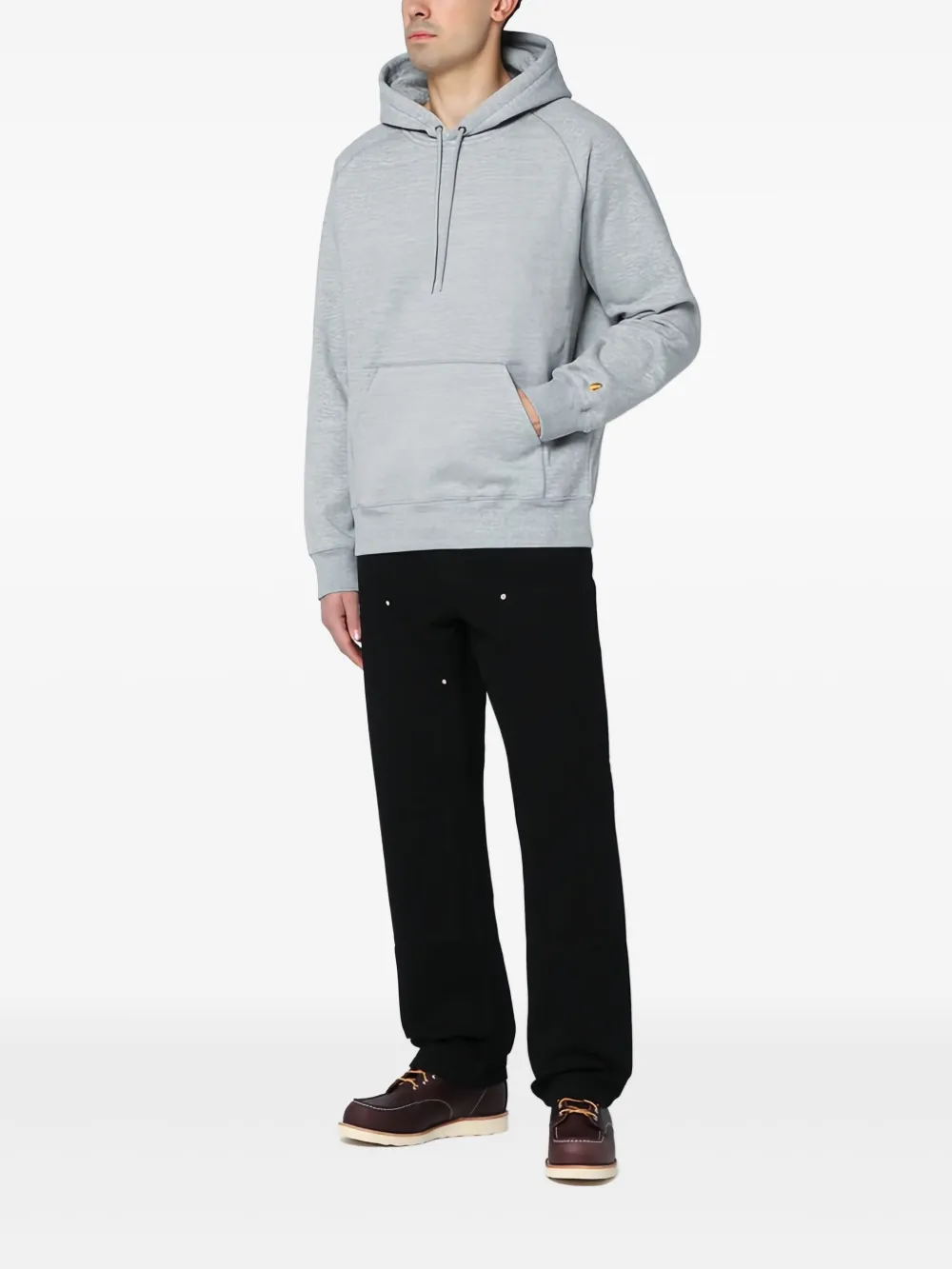 Carhartt WIP Broek met logopatch Zwart