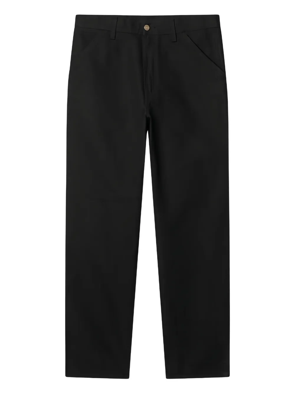 Carhartt WIP logo-patch trousers | Black | Image 1