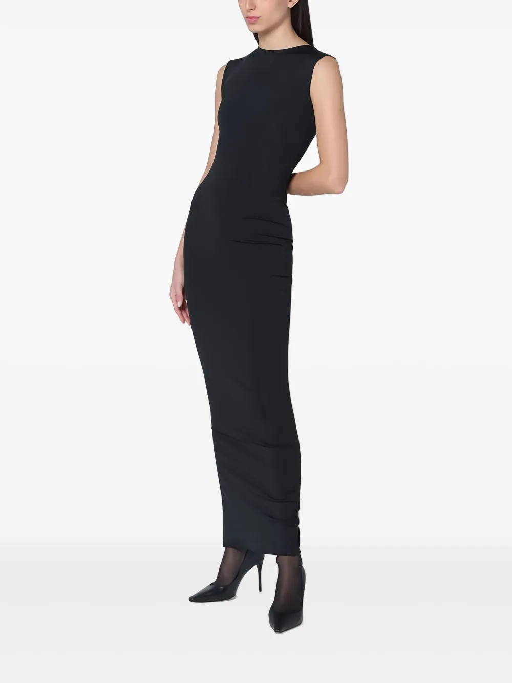 sleeveless maxi dress