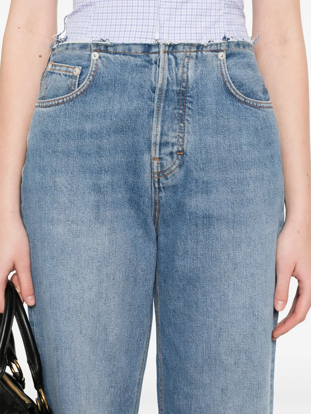 Haikure Korea jeans Blauw