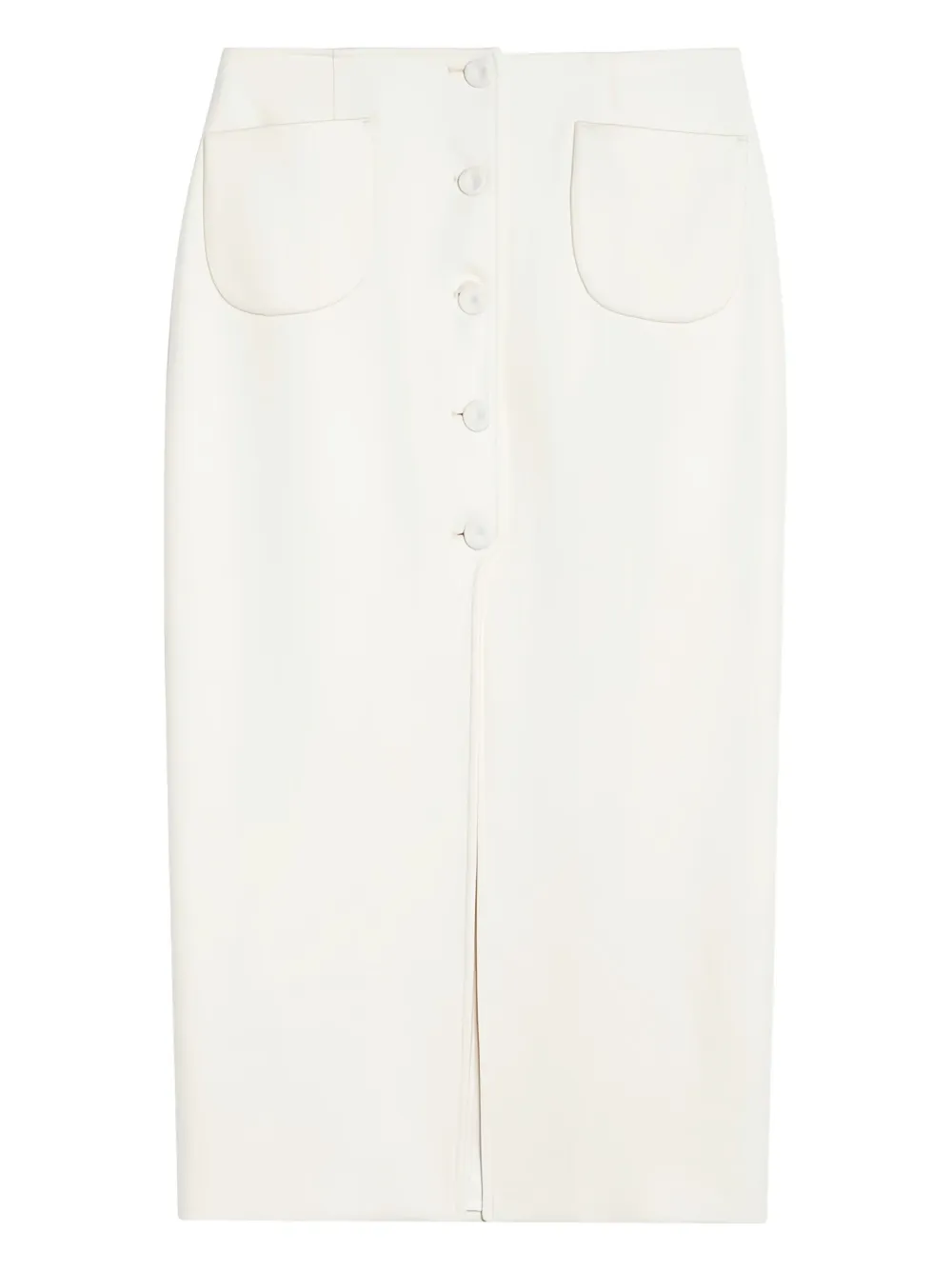 Margaux Lonnberg Gonna midi in maglia - Bianco
