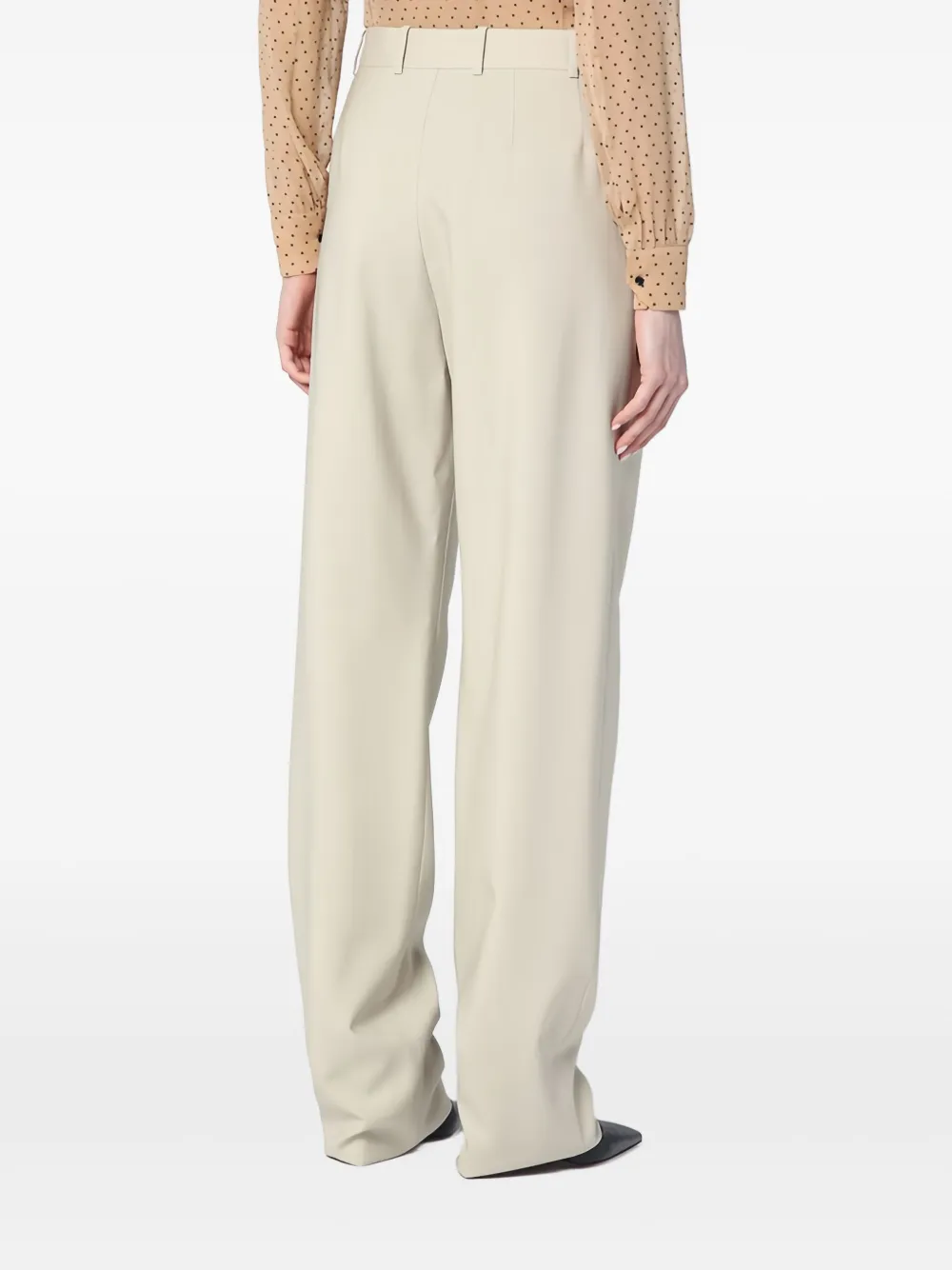 Saint Laurent Pantalon Beige