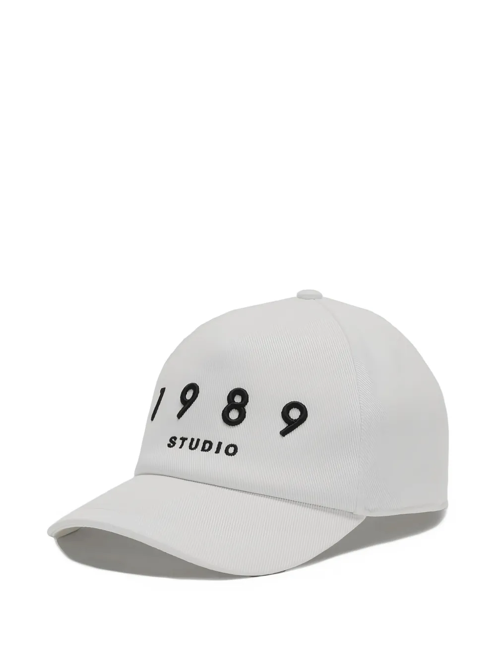 1989 STUDIO Pet met geborduurd logo Wit