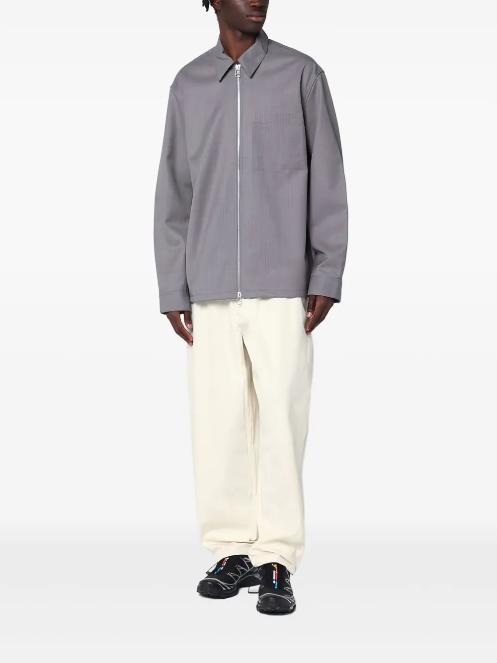 PURPLE MOUNTAIN OBSERVATORY Straight broek - Wit