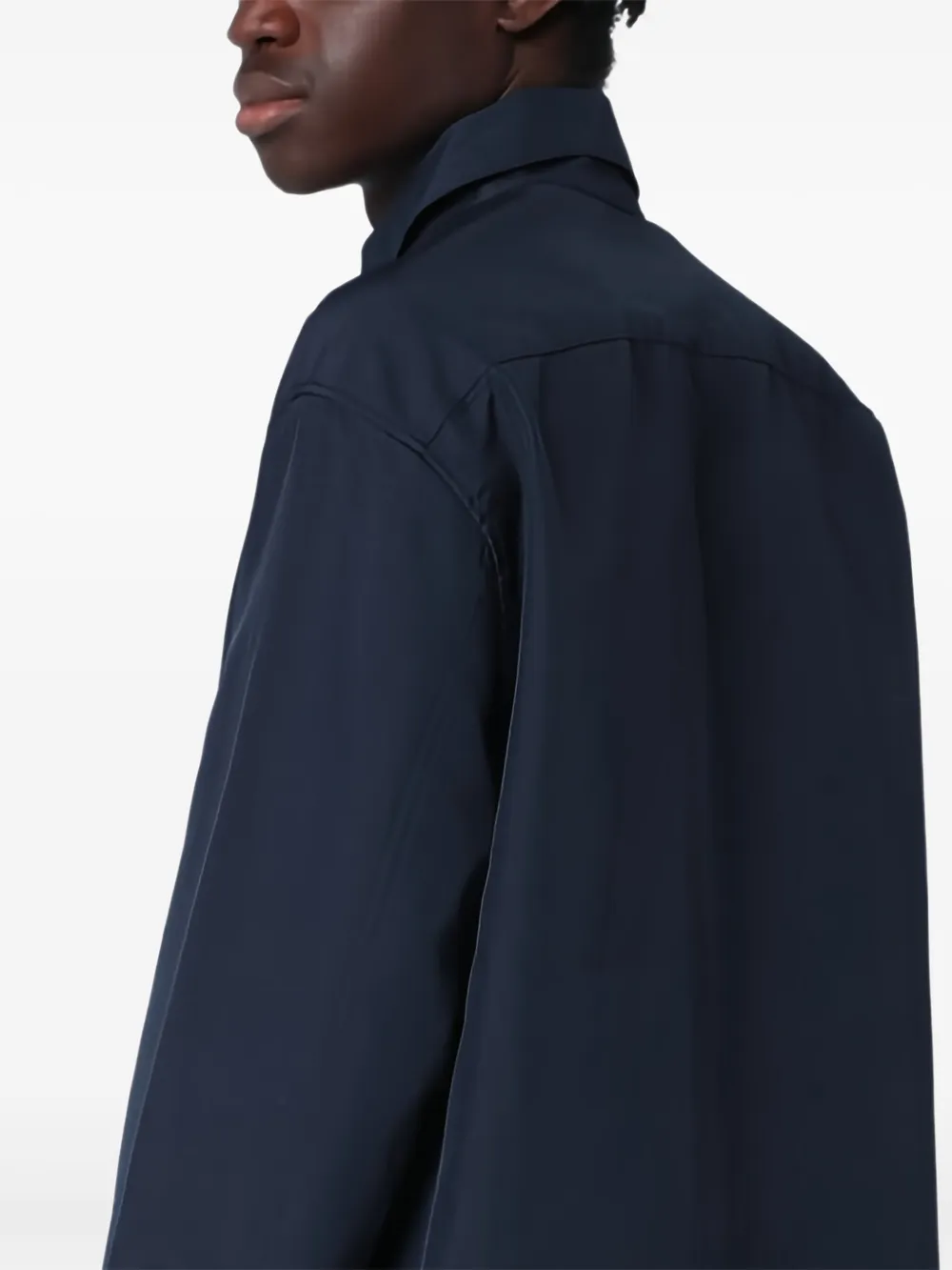 OAMC Shirtjack met rits Blauw