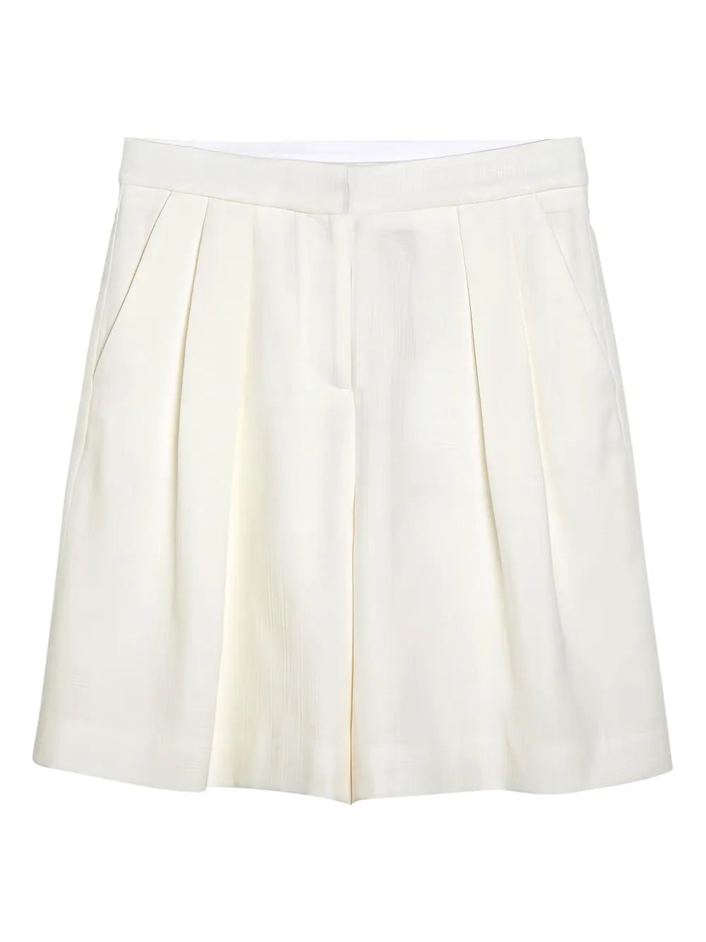 Margaux Lonnberg Shorts mit geradem Bein - Weiß