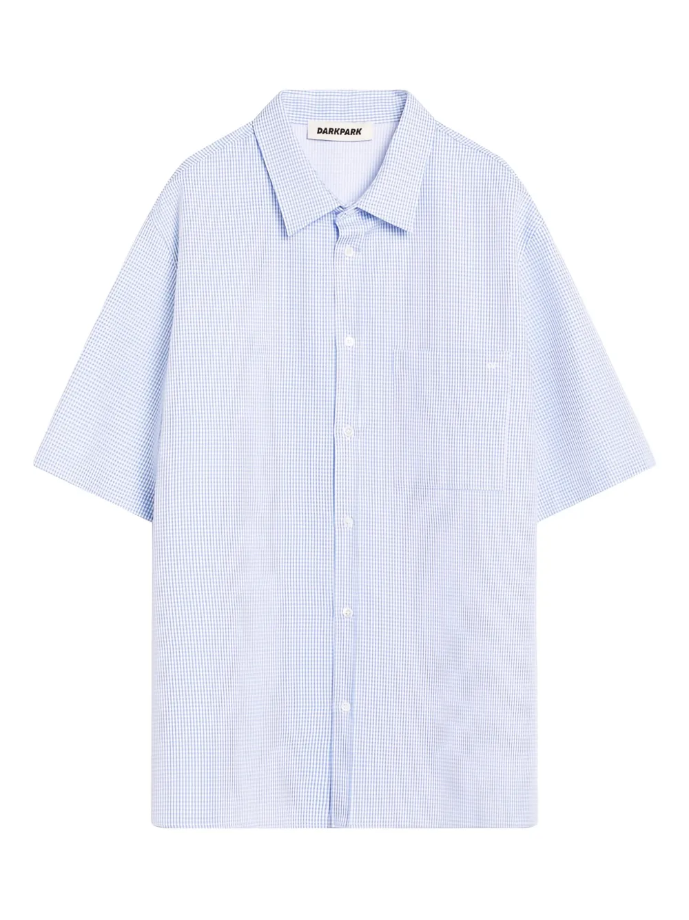 DARKPARK camisa con cuadros estampados | azul | Image 1