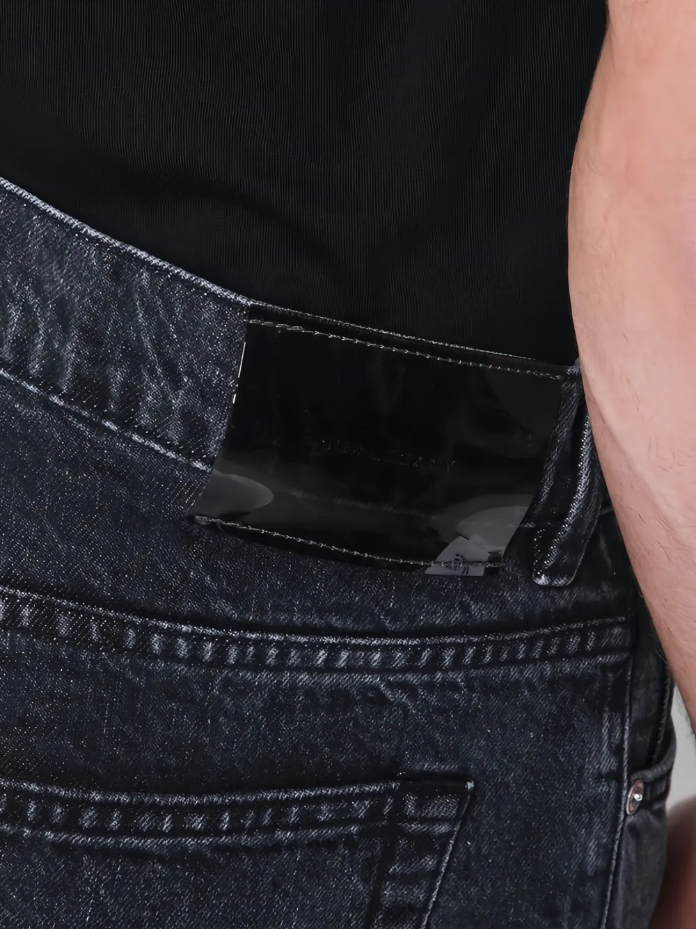 Our Legacy Charcoal Grey Third Cut Jeans In Grey