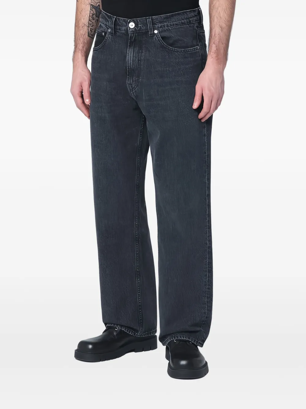 Our Legacy Charcoal Grey Third Cut Jeans In Grey