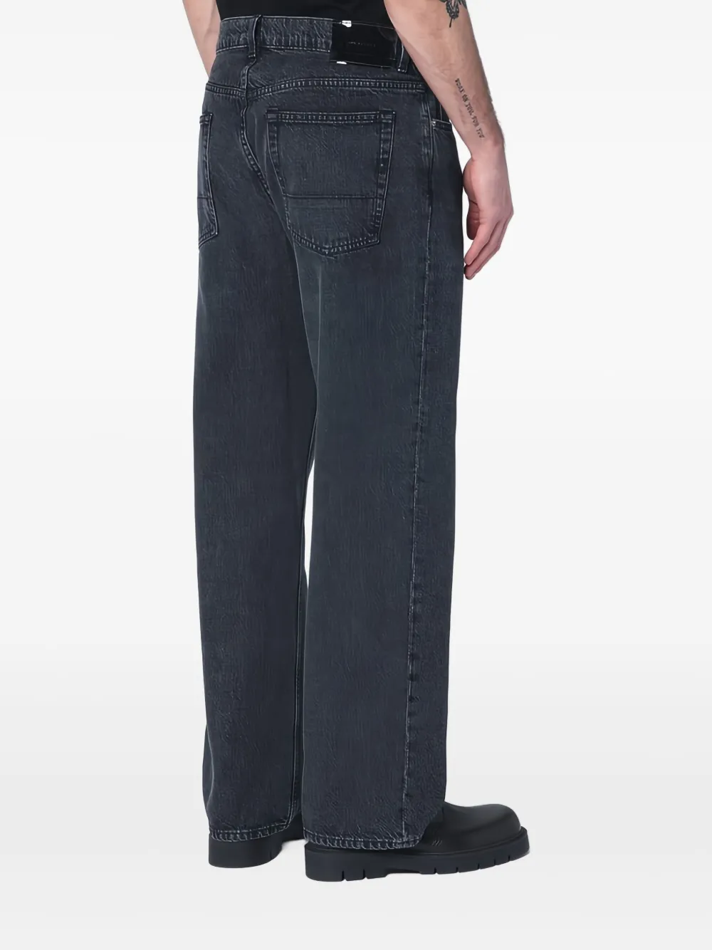 Our Legacy Charcoal Grey Third Cut Jeans In Grey