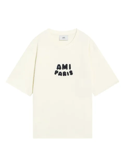 AMI Paris T-shirt med logomærke