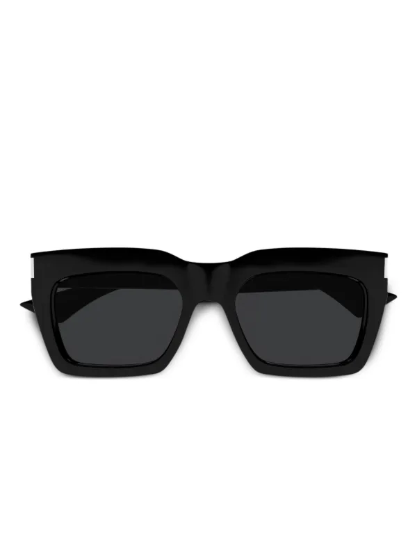 Saint Laurent Eyewear square-frame Sunglasses Black FARFETCH IN