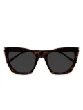 Saint Laurent Eyewear 214 Kate sunglasses - Brown