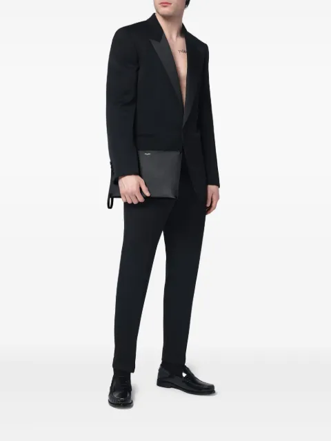 Saint Laurent leather iPad case