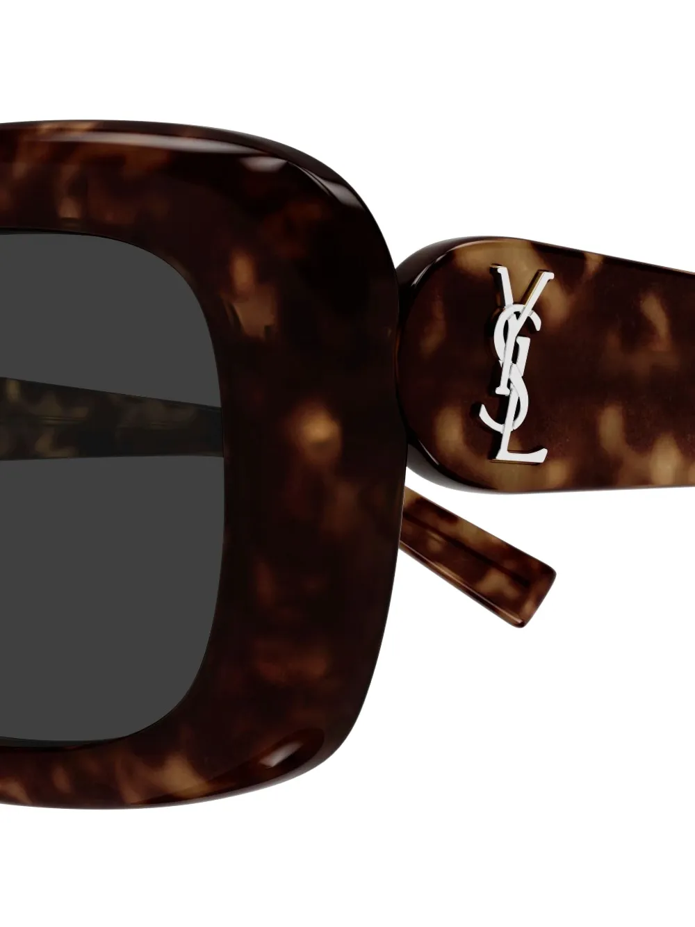 Saint Laurent Eyewear M130 zonnebril Bruin