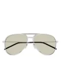 Saint Laurent Eyewear pilot-frame sunglasses - Grey