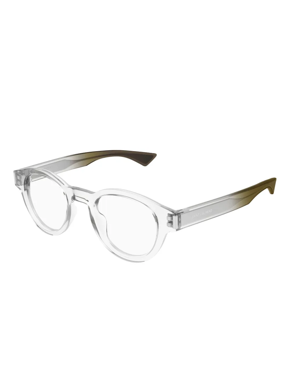 Saint Laurent Eyewear round-frame glasses | Men | Image 2