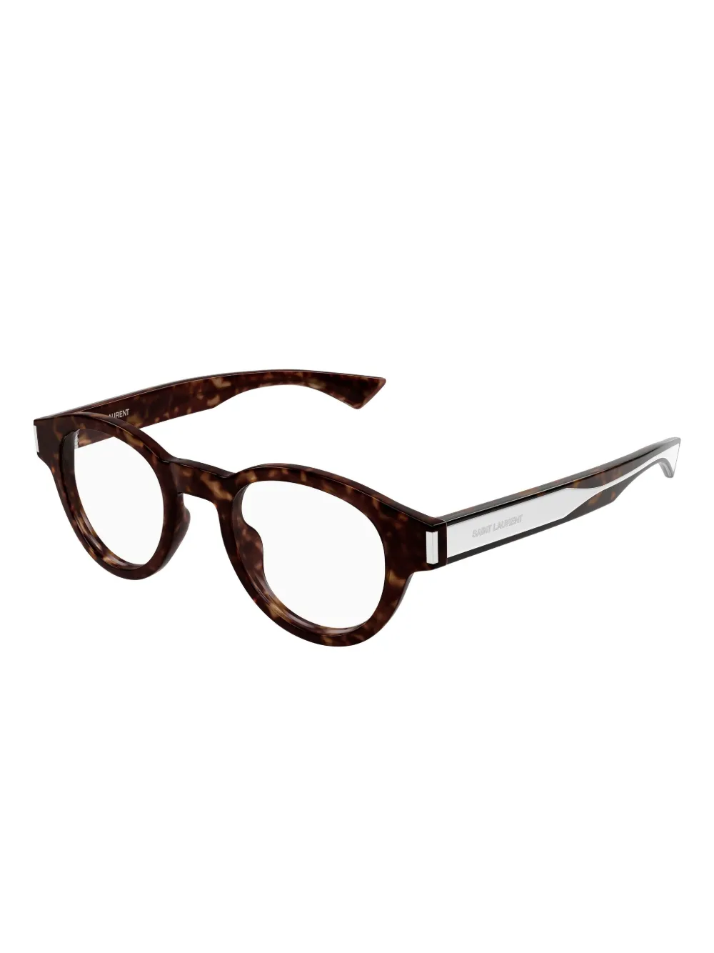 Saint Laurent Eyewear round-frame glasses | Men | Image 2
