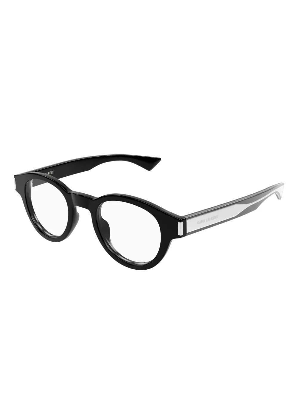 Saint Laurent Eyewear round-frame glasses | Men | Image 2