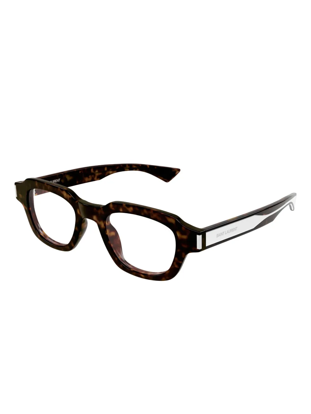 Saint Laurent Eyewear square-frame glasses | Men | Image 2