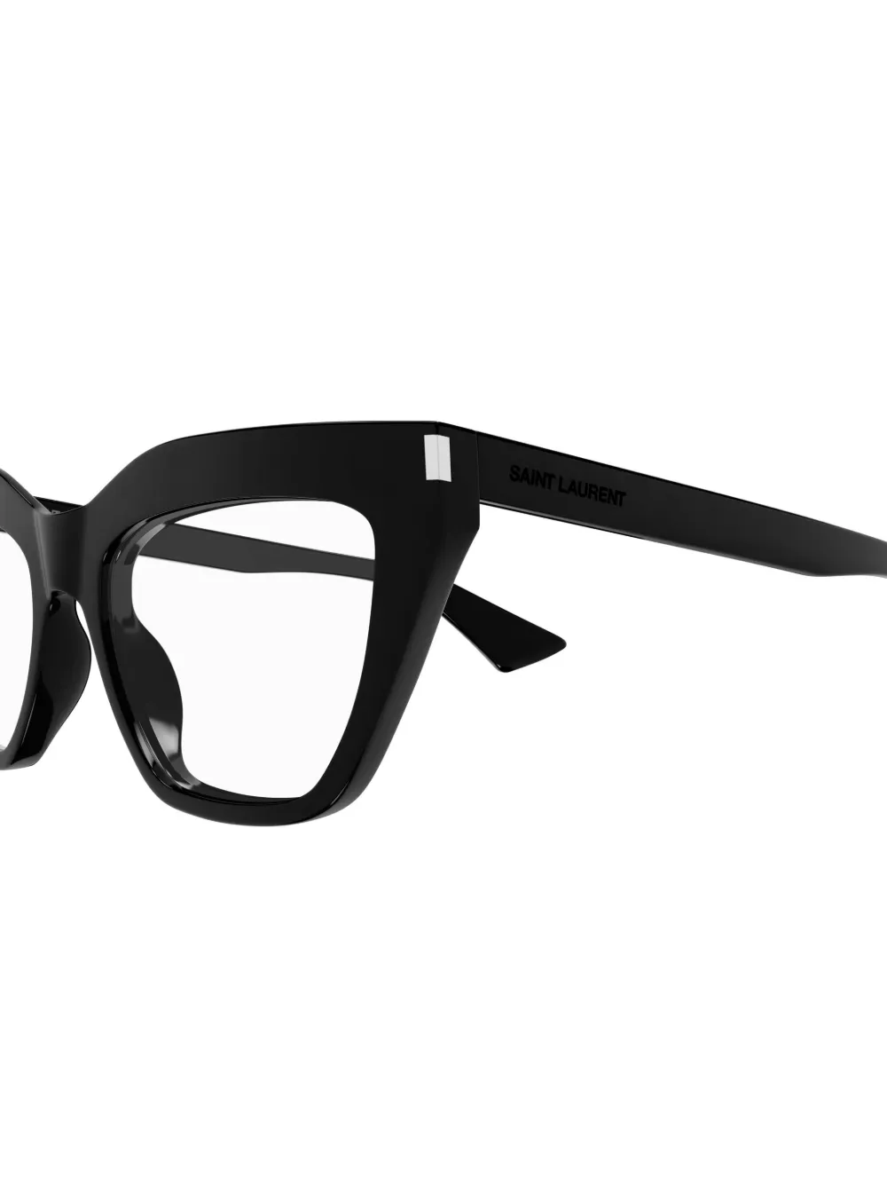 Saint Laurent Eyewear Bril met vierkant montuur Zwart