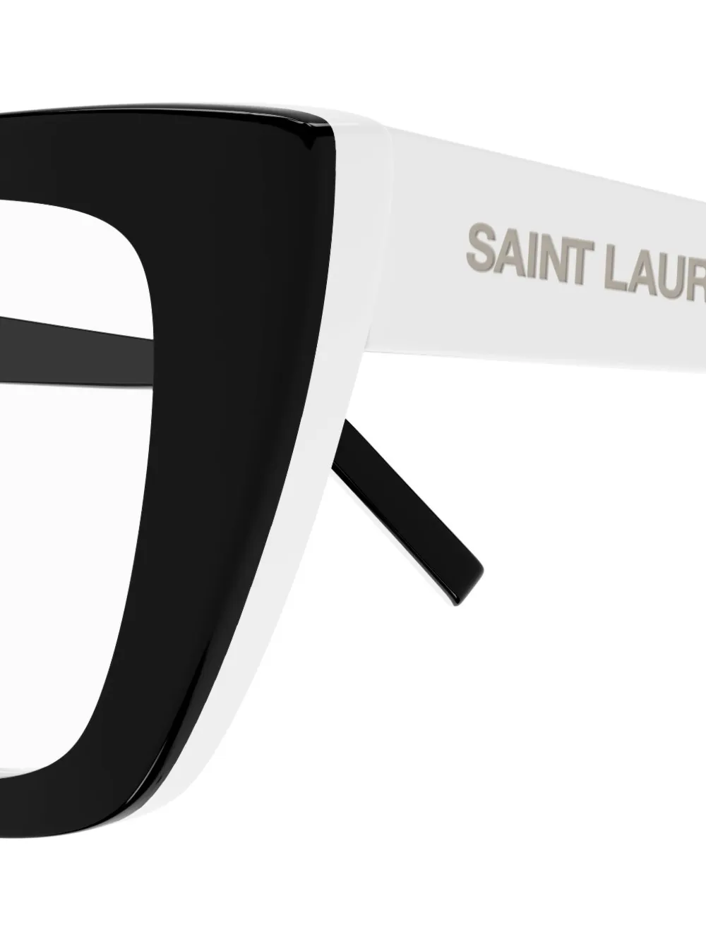 Saint Laurent Eyewear Bril met vierkant montuur Zwart