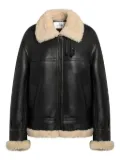 Saint Laurent shearling jacket - Black